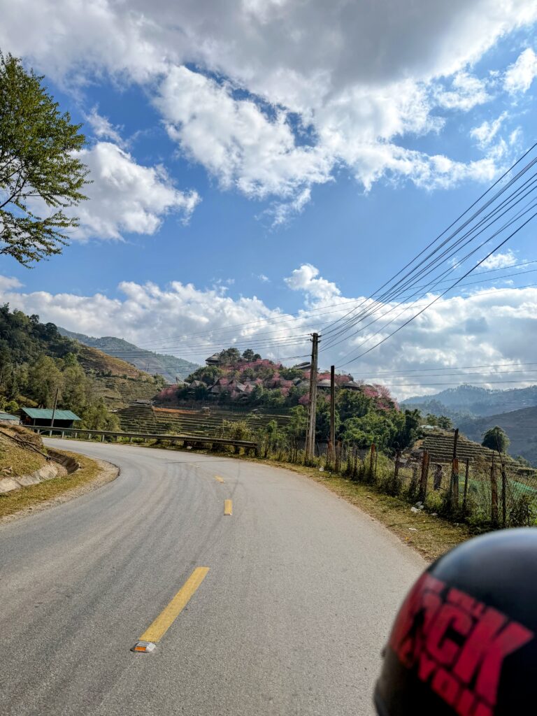 Mâm Xôi béへの道中