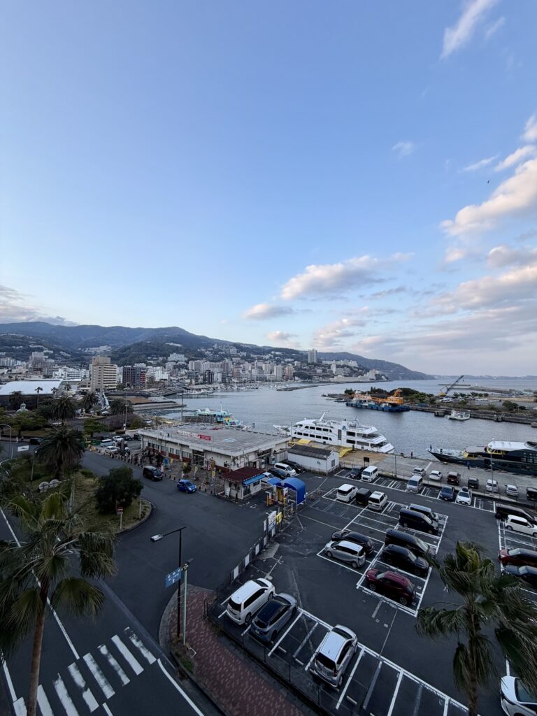 みのやホテルからの景色